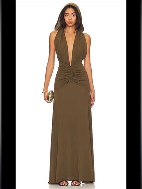 ronny kobo jo sequin dress Ronny Kobo Jo Low-Cut Sequin Halter Mini Dress